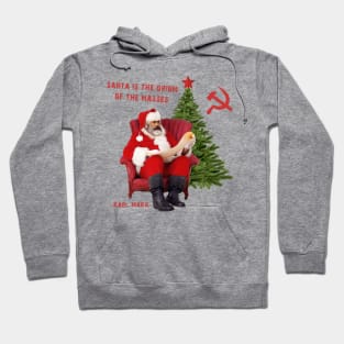 Karl Marx Santa Hoodie